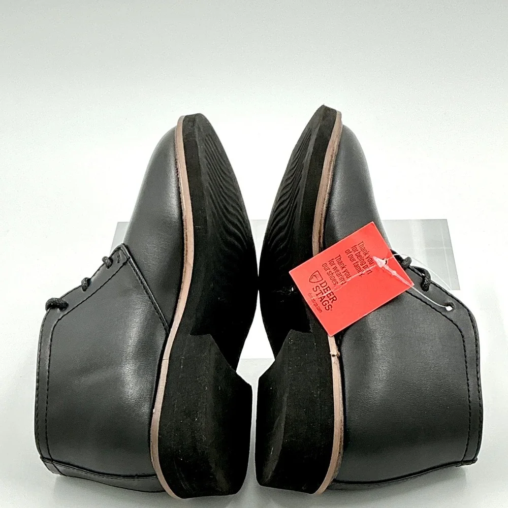 Deer Stags Boys Size 11 Chukka Boot Black NEW Ballard Kids $50